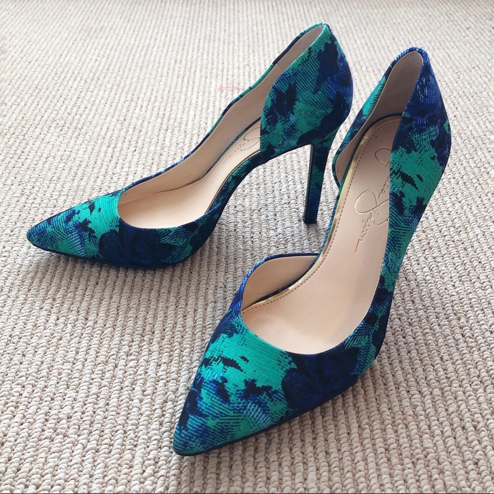 Jessica Simpson Claudette Pumps 7.5 M